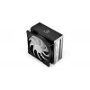ENDORFY Fera 5 ARGB EY3A007 procesora gaisa dzesētājs, 120 mm Fluctus PWM ARGB ventilators, 4 siltumcaurules, augstums 155 mm, melns