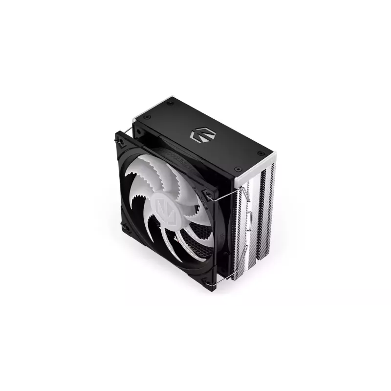 ENDORFY Fera 5 ARGB EY3A007 procesora gaisa dzesētājs, 120 mm Fluctus PWM ARGB ventilators, 4 siltumcaurules, augstums 155 mm, melns