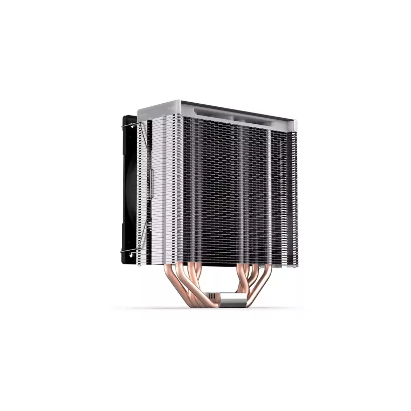 ENDORFY Fera 5 ARGB EY3A007 procesora gaisa dzesētājs, 120 mm Fluctus PWM ARGB ventilators, 4 siltumcaurules, augstums 155 mm, melns