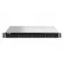 QNAP TS-464U-RP NAS Rack (1U) Intel® Celeron® N5095 8 GB DDR4 0 TB Alumīnijs, Melns