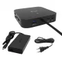 i-tec USB-C HDMI Dual DP Docking Station ar 100 W barošanu + Universāls lādētājs 100 W