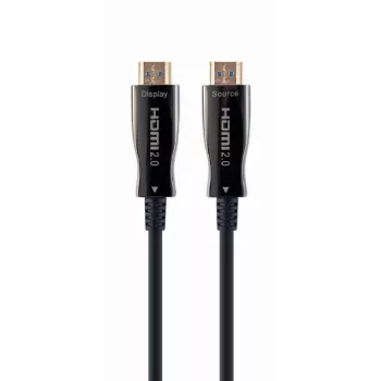 HDMI kabelis Gembird CCBP‑HDMI‑AOC‑20M‑02 — 20 m optiskā šķiedra, HDMI 2.0, 4K@60Hz, HDR