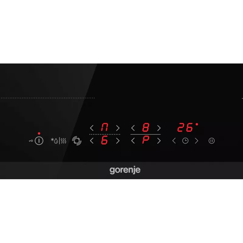 Gorenje ECT643BCSC Iebūvējamā keramikas plīts virsma 4 zonām ar skārienvadību