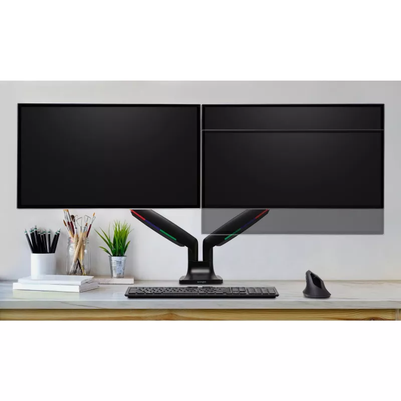 Divu monitoru rokas Kensington SmartFit One-Touch K59601WW