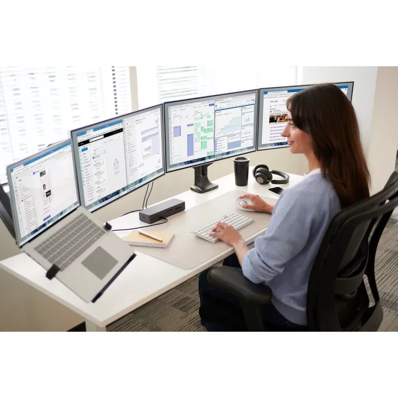 Divu monitoru rokas Kensington SmartFit One-Touch K59601WW