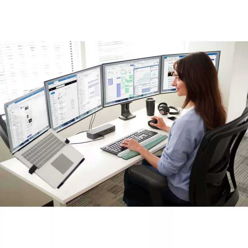 Divu monitoru rokas Kensington SmartFit One-Touch K59601WW