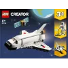 LEGO Creator 3-in-1 Space Shuttle būvēšanas komplekts 31134 — 144 gabali, 6+ gadiem