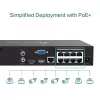 TP-Link VIGI NVR1008H-8MP 8 kanālu PoE+ tīkla video reģistrators
