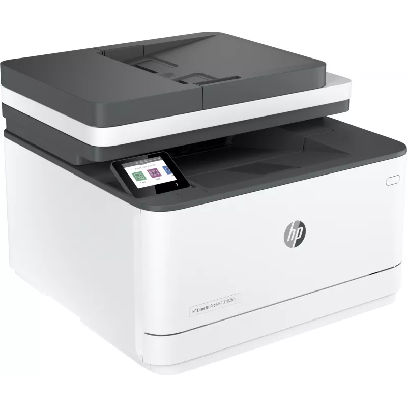 HP LaserJet Pro MFP 3102fdn printeris, lāzera, mono drukāšana, 1200 x 1200 DPI, A4, tiešā drukāšana, balts