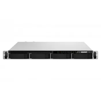 QNAP TS-h987XU-RP NAS Rack (1U) Intel Xeon E-2334 16 GB DDR4 QuTS hero Melns, Sudrabs