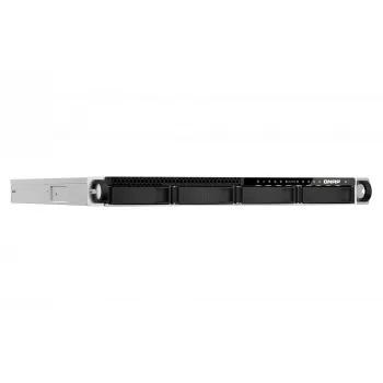 QNAP TS-h987XU-RP NAS Rack (1U) Intel Xeon E-2334 16 GB DDR4 QuTS hero Melns, Sudrabs