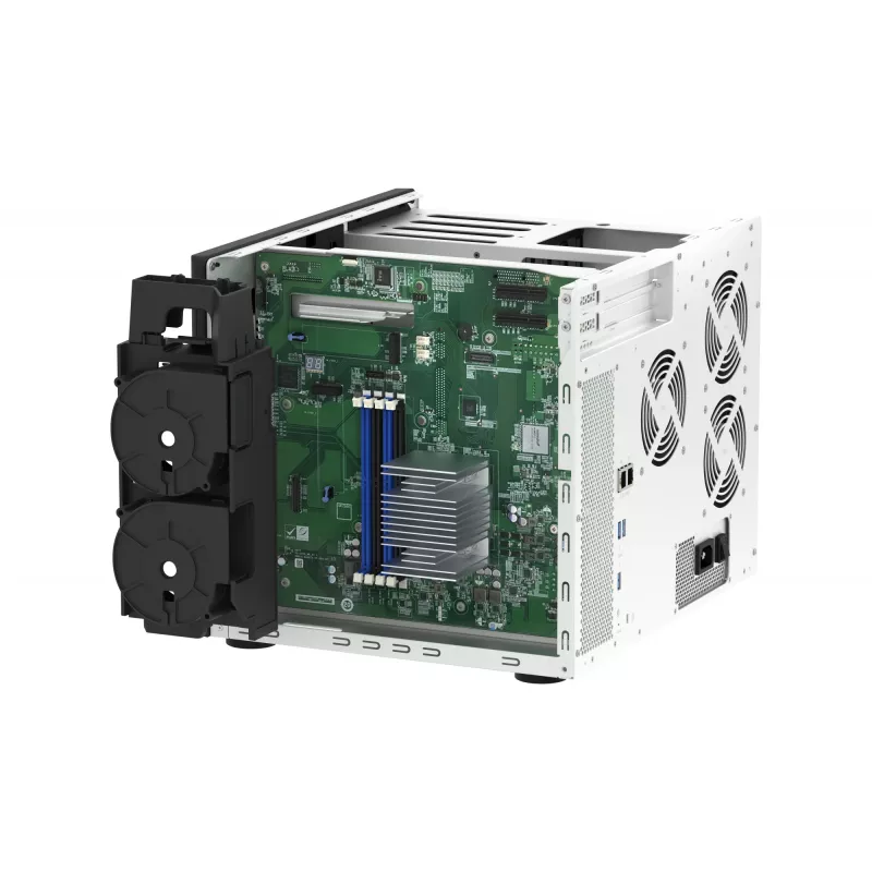 QNAP TS-1655 NAS Tornis Intel Atom C5125 8 GB DDR4 0 TB QNAP Turbo System Melns