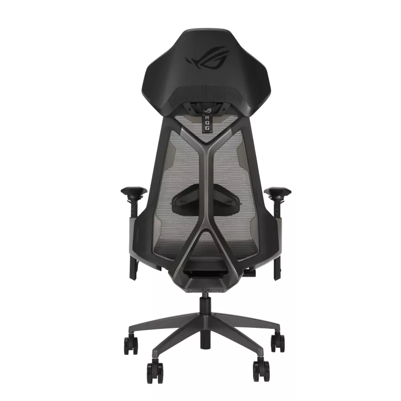 Krēsls ASUS ROG Destrier Ergo Mesh melns 720mm 840mm 134cm