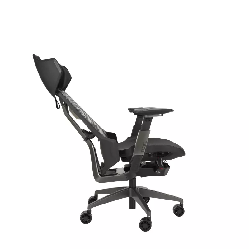 Krēsls ASUS ROG Destrier Ergo Mesh melns 720mm 840mm 134cm