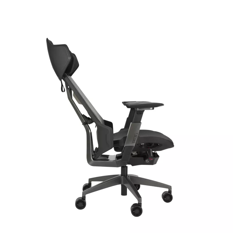 Krēsls ASUS ROG Destrier Ergo Mesh melns 720mm 840mm 134cm