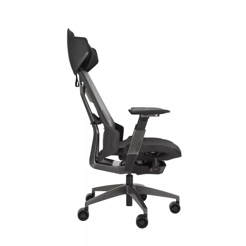 Krēsls ASUS ROG Destrier Ergo Mesh melns 720mm 840mm 134cm