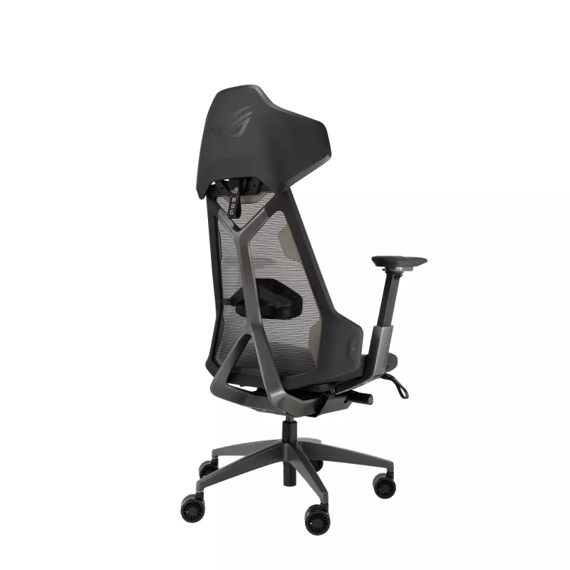 Krēsls ASUS ROG Destrier Ergo Mesh melns 720mm 840mm 134cm