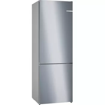 Ledusskapis-saldētava Bosch Serie 4 KGN492IDF, brīvi stāvoša, 440 L (311 L ledusskapis / 129 L saldētava), nerūsējošais tērauds, D energoklase