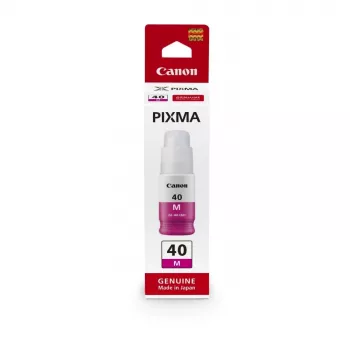 Canon GI-40 oriģinālā tintes pudele – fuksīns (magenta)
