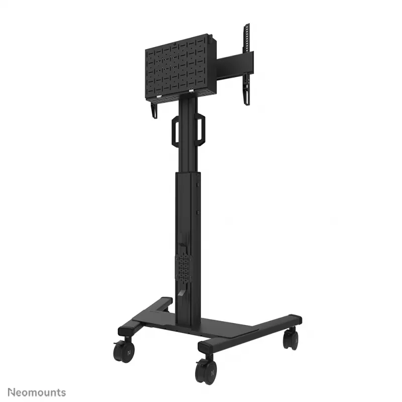 Neomounts FL50S-825BL1 TV ratiņi 37-75 collas - TÜV, Melns, Fiksēts grīdas statīvs, Tērauds, 70 kg, 94 cm (37 collas), 190.5 cm (75 collas)