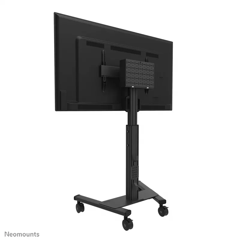 Neomounts FL50S-825BL1 TV ratiņi 37-75 collas - TÜV, Melns, Fiksēts grīdas statīvs, Tērauds, 70 kg, 94 cm (37 collas), 190.5 cm (75 collas)