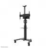Neomounts FL50S-825BL1 TV ratiņi 37-75 collas - TÜV, Melns, Fiksēts grīdas statīvs, Tērauds, 70 kg, 94 cm (37 collas), 190.5 cm (75 collas)
