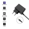 Qoltec 51021 strāvas adapteris melns iekštelpām 220-240V 1.4m kabelis