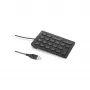 Kensington vadu ciparu tastatūra, USB, 21 taustiņi, klēpjdatoram/PC, melna