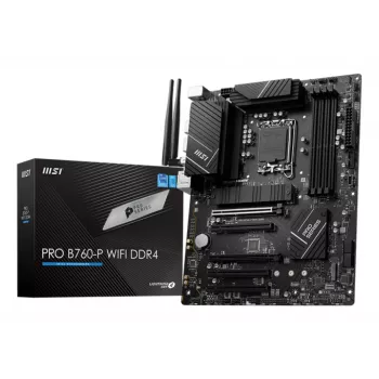 MSI PRO B760-P WIFI DDR4 mātesplate LGA 1700 ATX