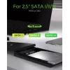 ICY BOX IB-200T-C3 SSD ārējais korpuss Melns 2.5 collas