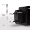 Axagon ACU-QS24 sienas lādētājs, 2x USB ports QC3.0/AFC/FCP + 5V-1.2A, 24W