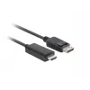 LANBERG Pārveidotājs DisplayPort–HDMI Melns