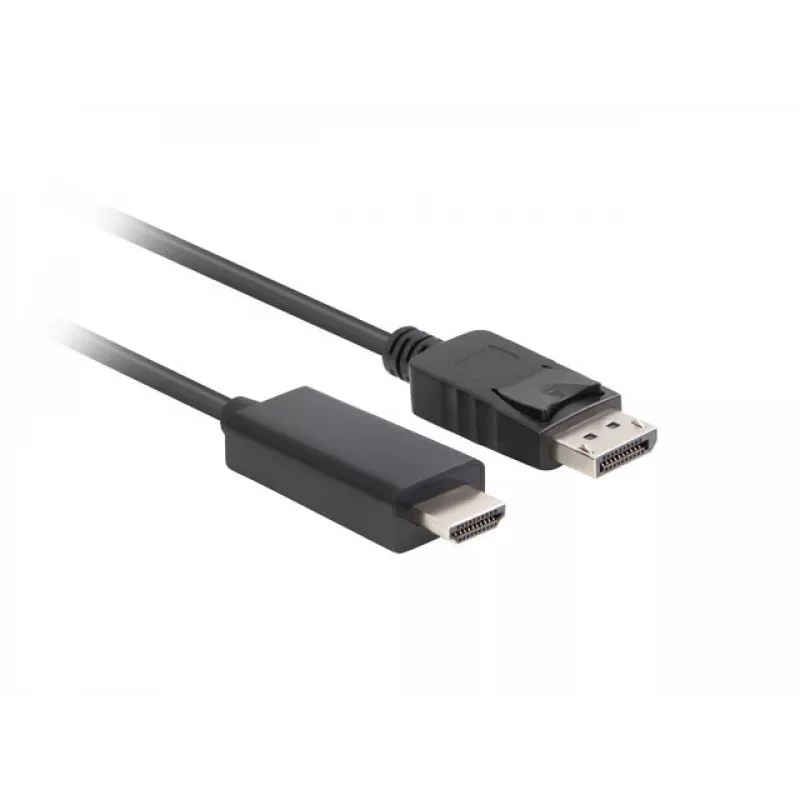 LANBERG Pārveidotājs DisplayPort–HDMI Melns