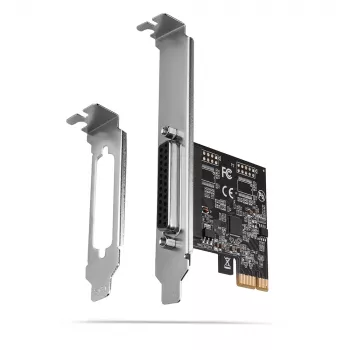 Axagon PCEA-P1N PCIe - 1x paralēlā porta adapteris ar SP un LP