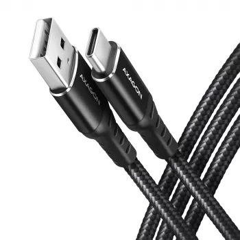 Axagon BUCM-AM10AB HQ USB-C uz USB-A kabelis 1 m