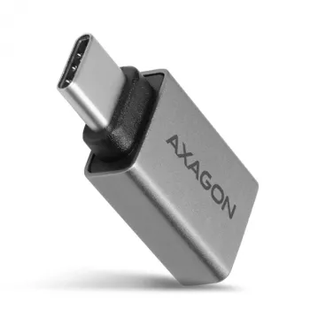 Axagon RUCM-AFA adapteris USB-C (tēviņš) -> USB-A (mātīte), USB 3.2 Gen 2, 3A, alumīnijs