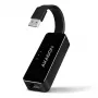 AXAGON ADE-XR USB 2.0 Type-A Fast Ethernet 10/100 adapteris, melns, 0.023 kg