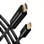 Axagon RVDM-HI14C2 Mini DisplayPort uz HDMI adaptera kabelis 4K 30Hz 1.8m