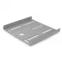 Axagon RHD-125S stiprinājums 1x 2,5 collu HDD/SSD 3,5 collu slotam, metāls, pelēks