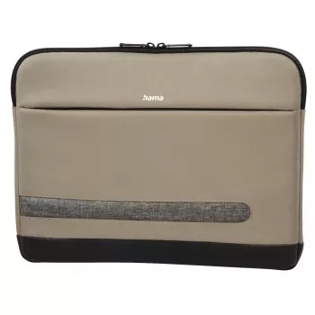 Sleeve maciņš Hama Terra 39.6 cm (15.6 collu) Bēšs 1 priekšējā kabata