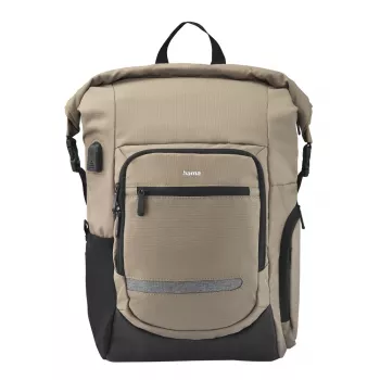 Hama Terra 39.6 cm (15.6 collu) mugursoma bēšā, melnā krāsā