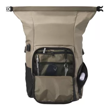 Hama Terra 39.6 cm (15.6 collu) mugursoma bēšā, melnā krāsā