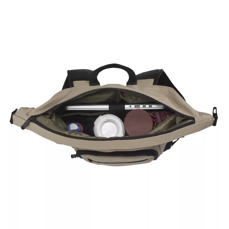 Hama Terra 39.6 cm (15.6 collu) mugursoma bēšā, melnā krāsā