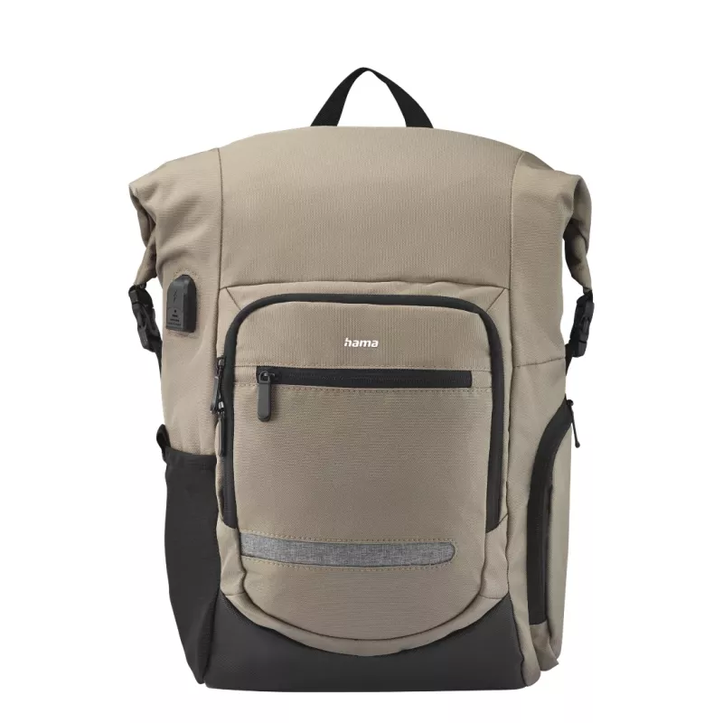 Hama Terra 39.6 cm (15.6 collu) mugursoma bēšā, melnā krāsā