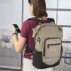 Hama Terra 39.6 cm (15.6 collu) mugursoma bēšā, melnā krāsā