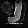 Spēļu krēsls Corsair CF-9010058-WW, sieta sēdeklis, pelēks, līdz 120 kg