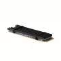 Axagon CLR-M2L3 pasīvais alumīnija radiators visiem M.2 SSD, izmērs 2280, augstums 3 mm