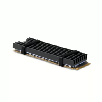 Axagon CLR-M2L6 Pasīvais alumīnija radiators M.2 SSD diskdziņiem, izmērs 2280, augstums 6 mm