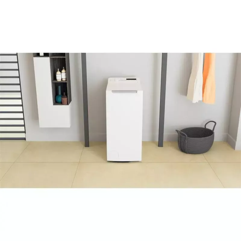 Whirlpool NTDLR 7220SS PL/N veļas mazgājamā mašīna, augšējā ielāde, 7 kg, 1200 apgr./min, balta
