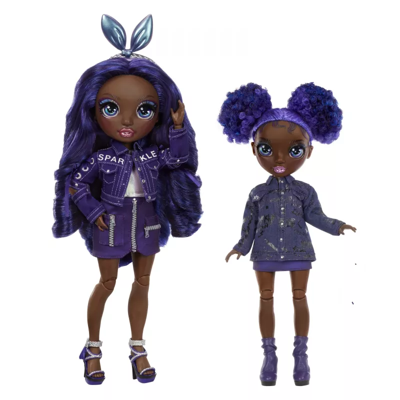 Rainbow High Junior High Leļļu Sērija 2 - Krystal, modes lelle, 23 cm, daudzkrāsaina